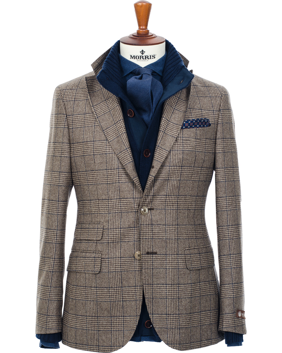Herre | Skjorter | Morris Heritage | Bond Cut Away Shirt Blue