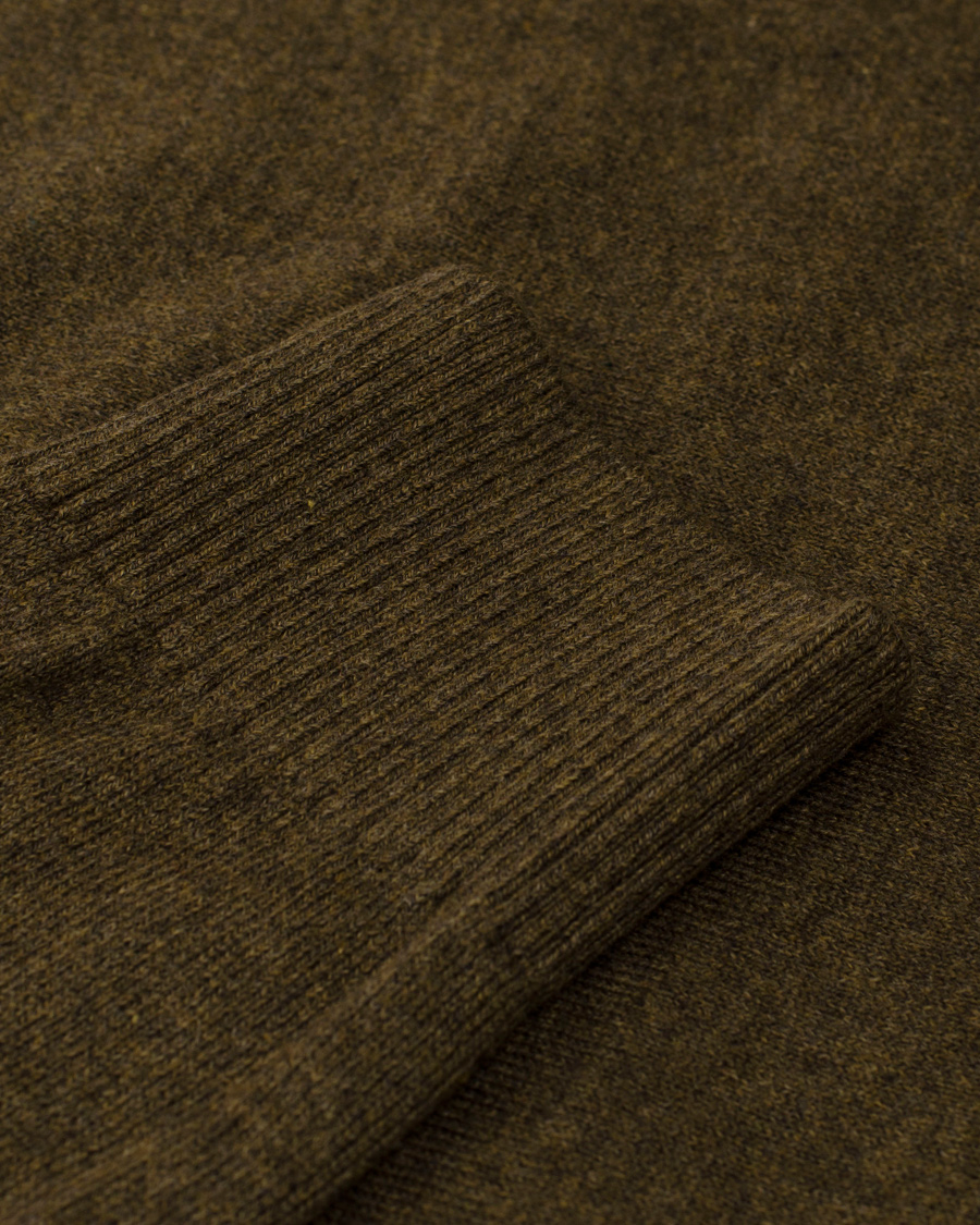 Herre | Trøjer | Tommy Hilfiger | Pima Cotton Cashmere V-neck Pullover Beech Green