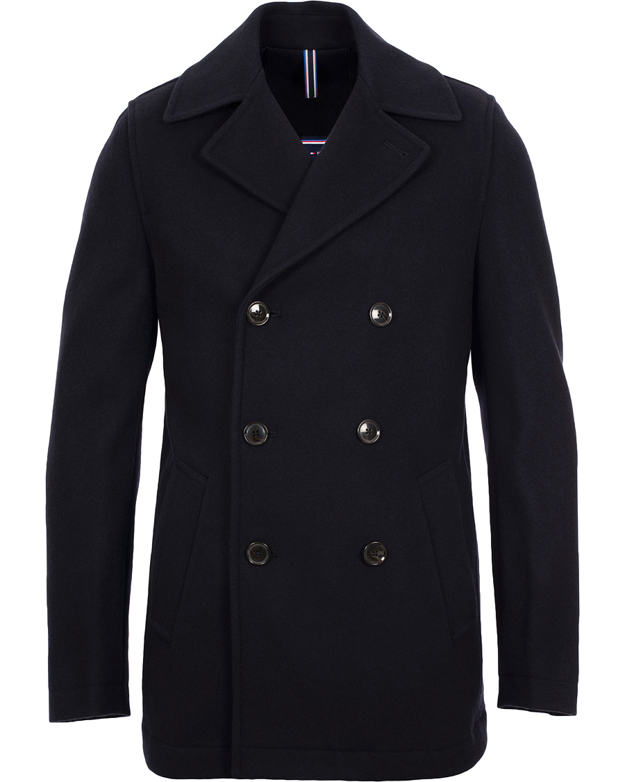 Herre | Jakker | Tommy Hilfiger | Classic Peacoat Midnight