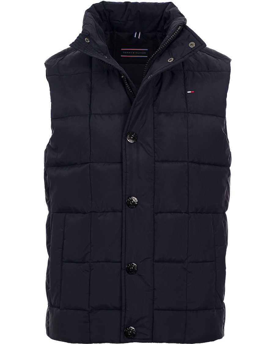 Herre | Jakker | Tommy Hilfiger | Bas Vest Midnight
