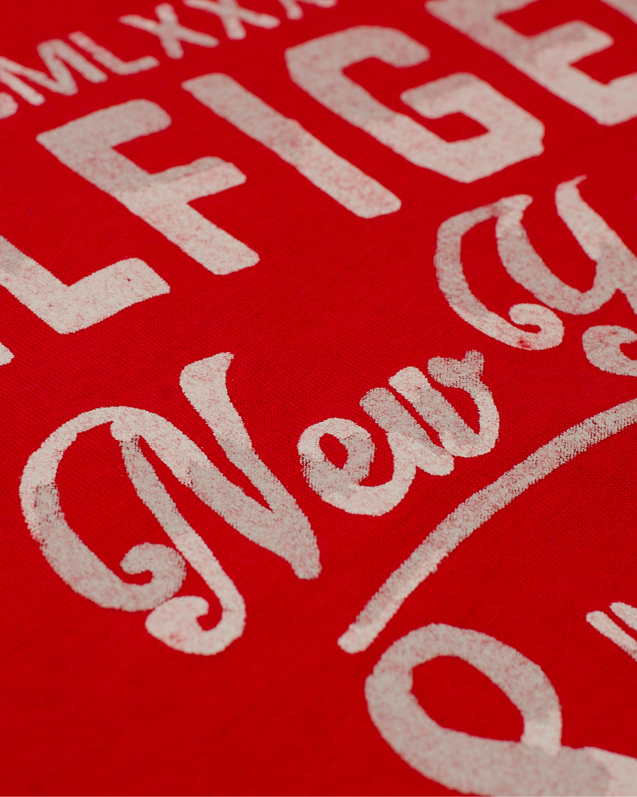 Herre | T-Shirts | Tommy Hilfiger | Kris Tee Barbados Cherry Red