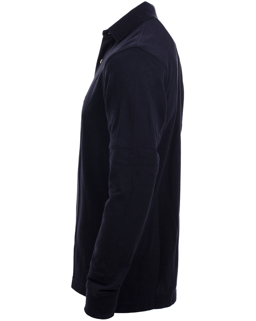 Herre | Trøjer | Tommy Hilfiger | New Tommy Long Sleeve Piké Regular Fit Midnight