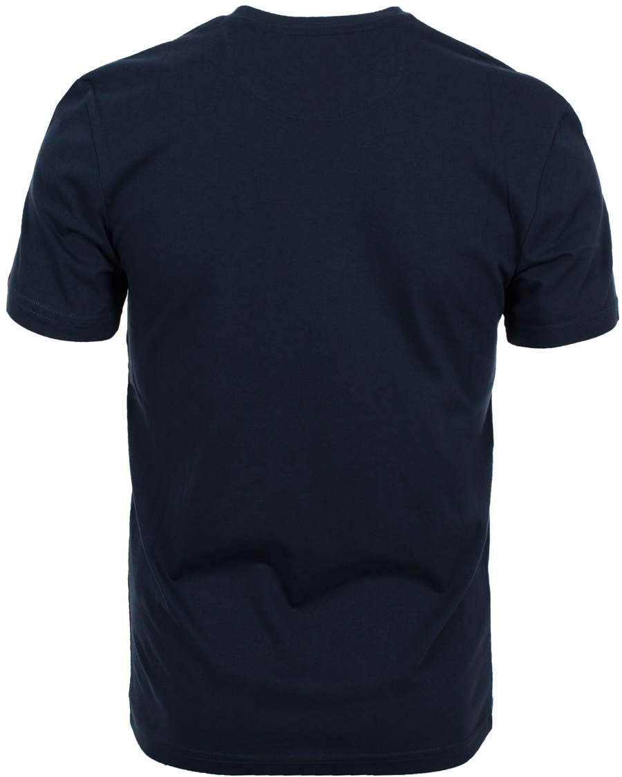 Herre | T-Shirts | Lyle & Scott | Tartan Pocket T-Shirt New Navy