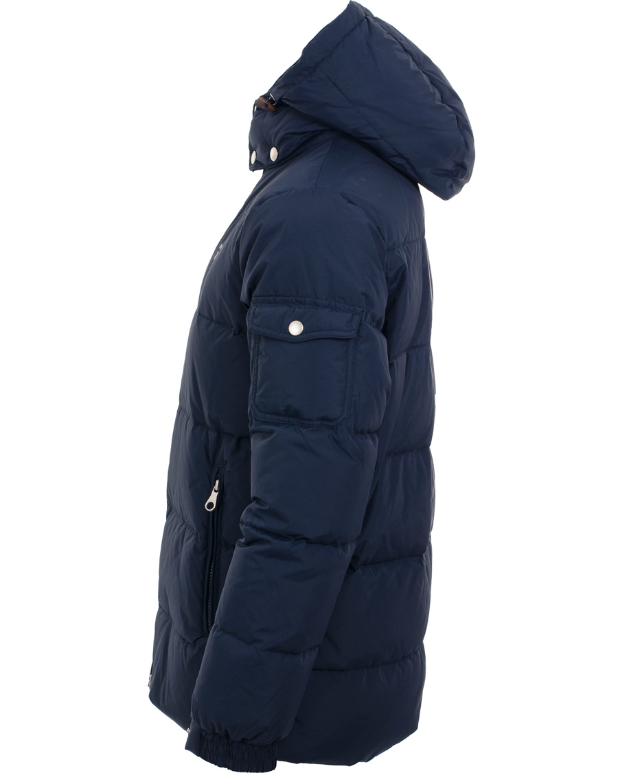 Herre | Jakker | GANT | The Preppy Down Jacket Storm Blue