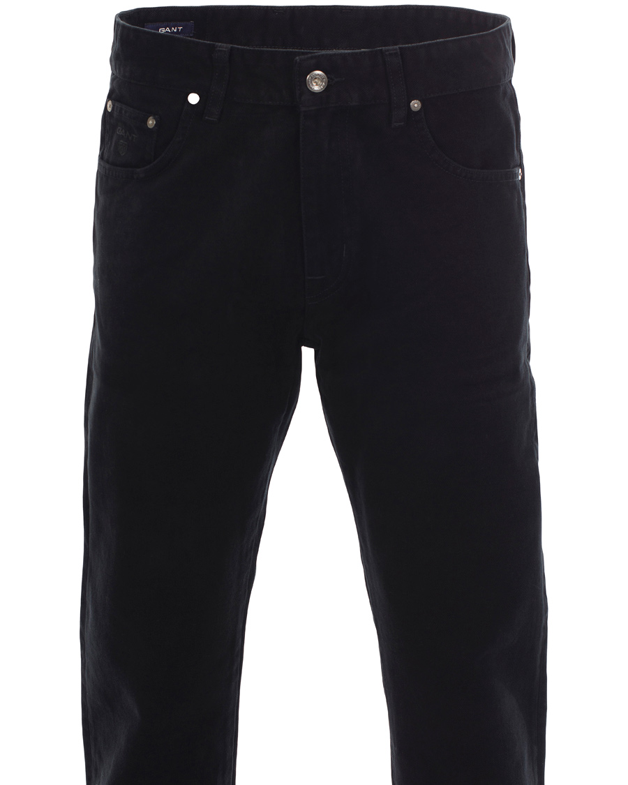 Herre | Jeans | GANT | Soft Twill Tyler Jean Black