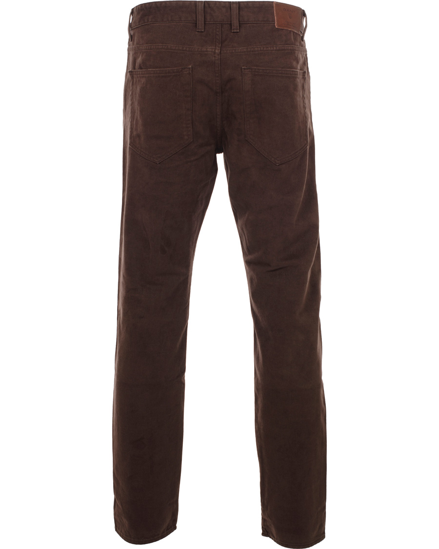Herre | Jeans | GANT | Soft Twill Tyler Jean Brown