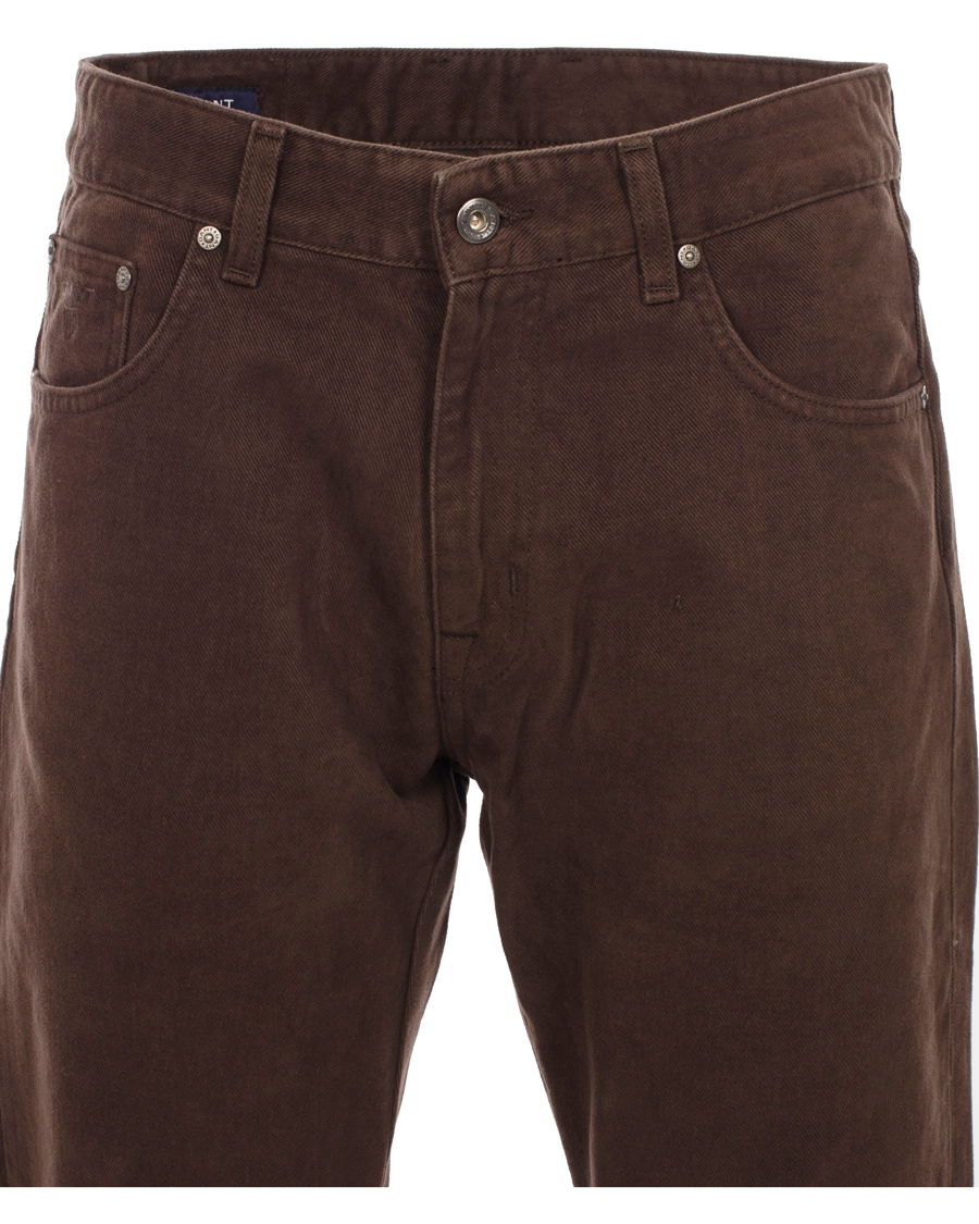 Herre | Jeans | GANT | Soft Twill Tyler Jean Brown