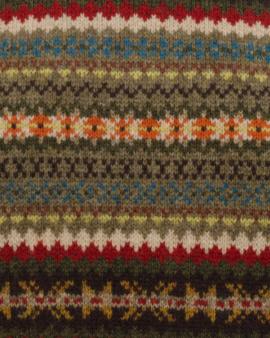 Herre | Trøjer | GANT | Lambswool Jaquard Crew Multicolor
