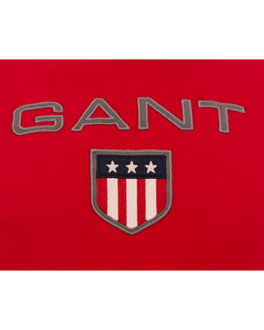 Herre | Trøjer | GANT | Shield Hoodie Red