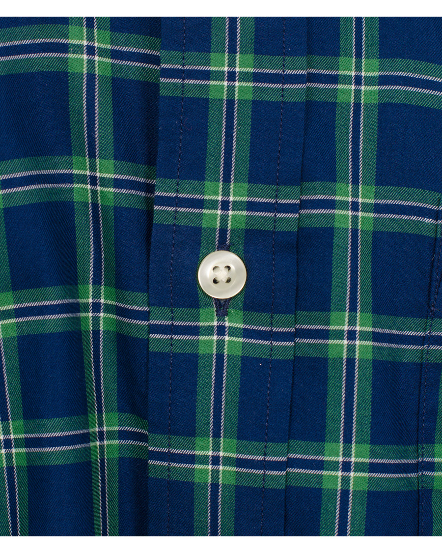 Herre | Skjorter | GANT | Wilmington Twill Check Regular Fit Shirt Bottle Green