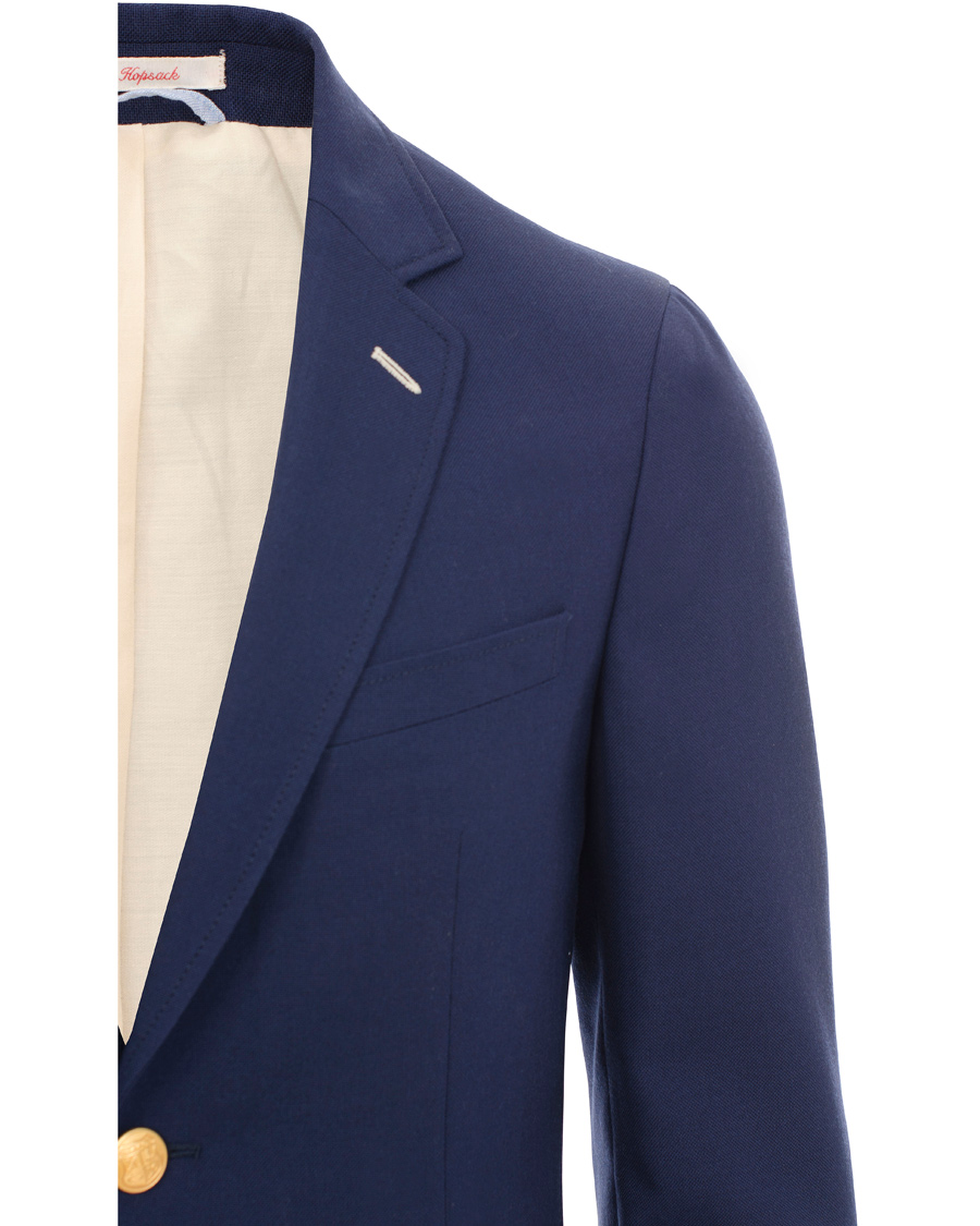 Herre | Blazere & jakker | GANT Rugger | The Hopsack Club Blazer Evening Blue
