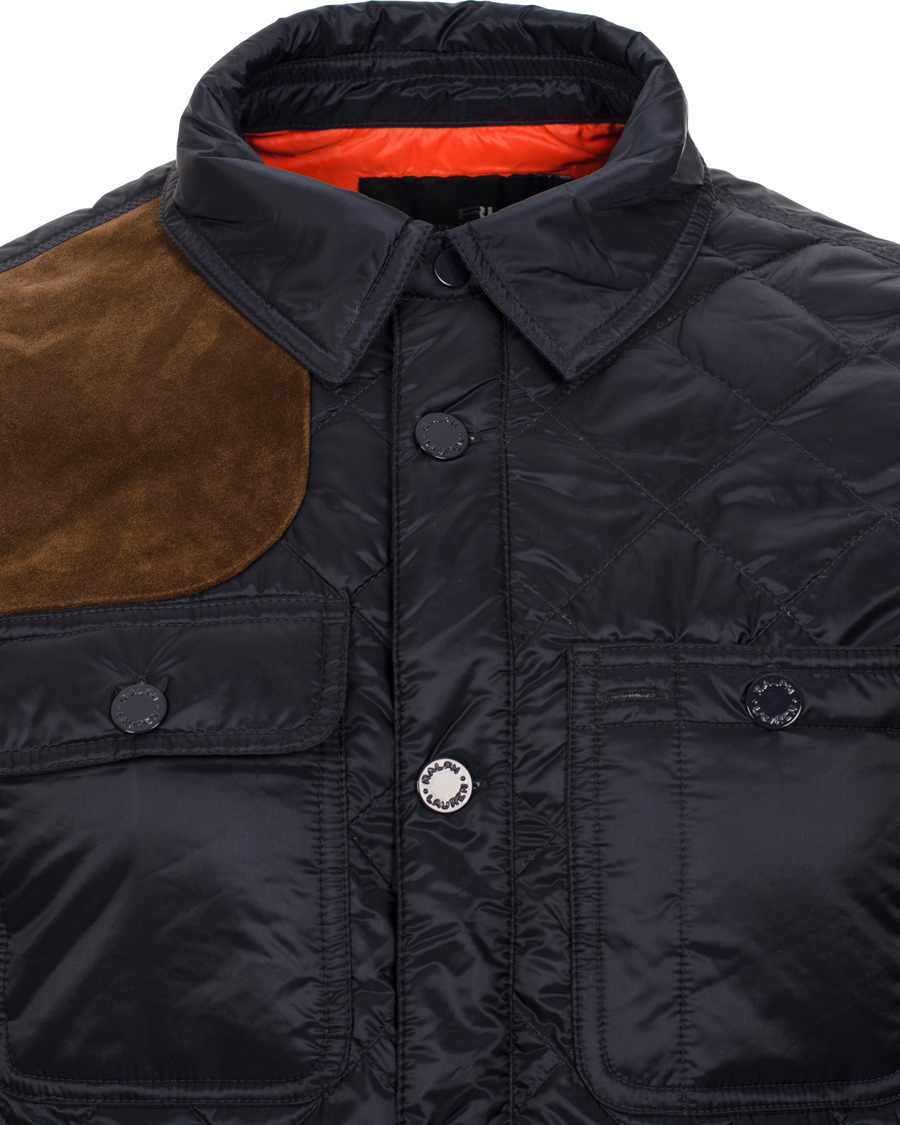 Herre | Jakker | Polo Ralph Lauren | Equestrian Down Shirt Aviator Navy