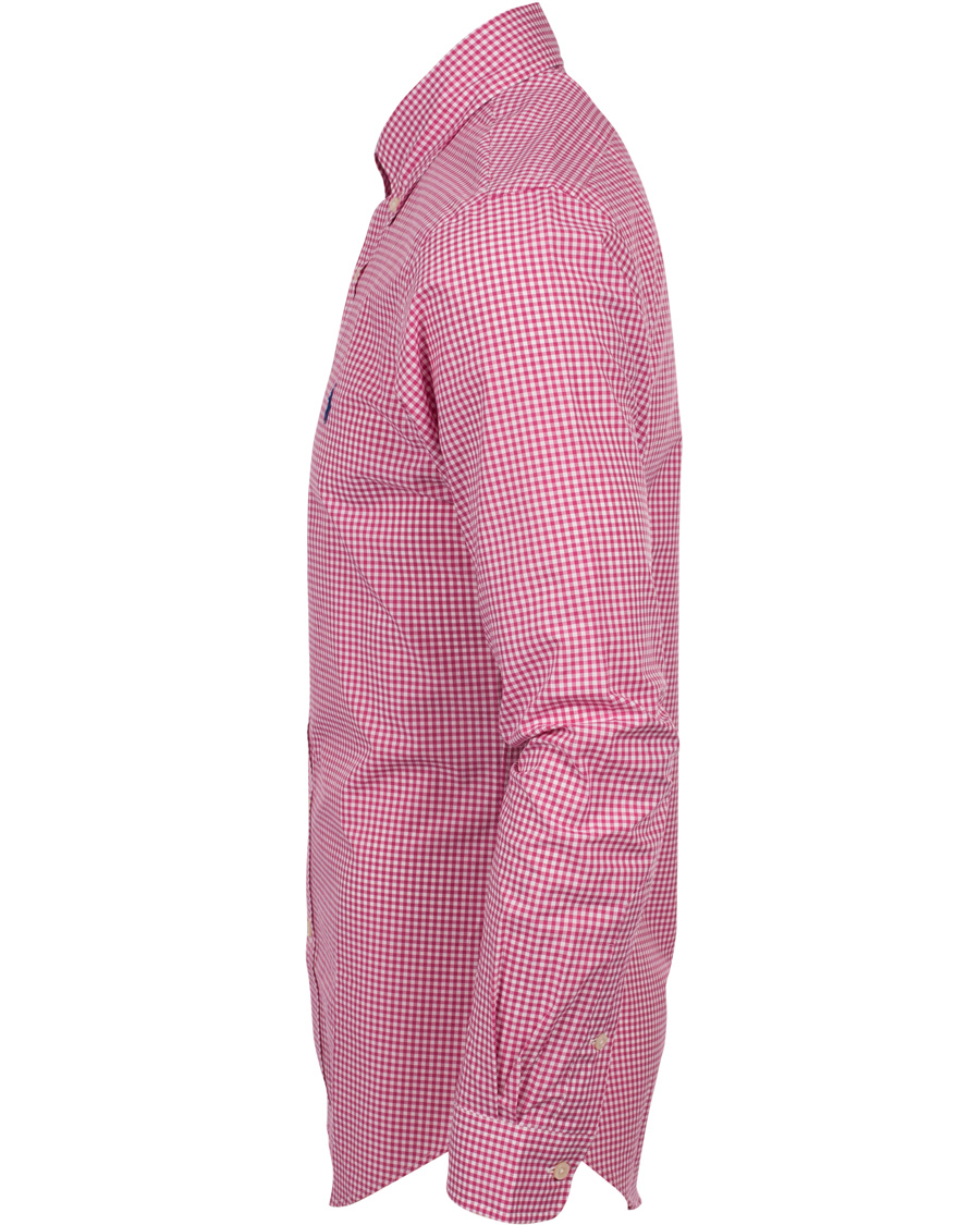 Herre | Skjorter | Polo Ralph Lauren | Slim Fit Poplin Check Shirt Pink