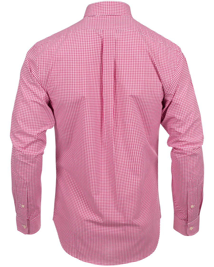 Herre | Skjorter | Polo Ralph Lauren | Slim Fit Poplin Check Shirt Pink