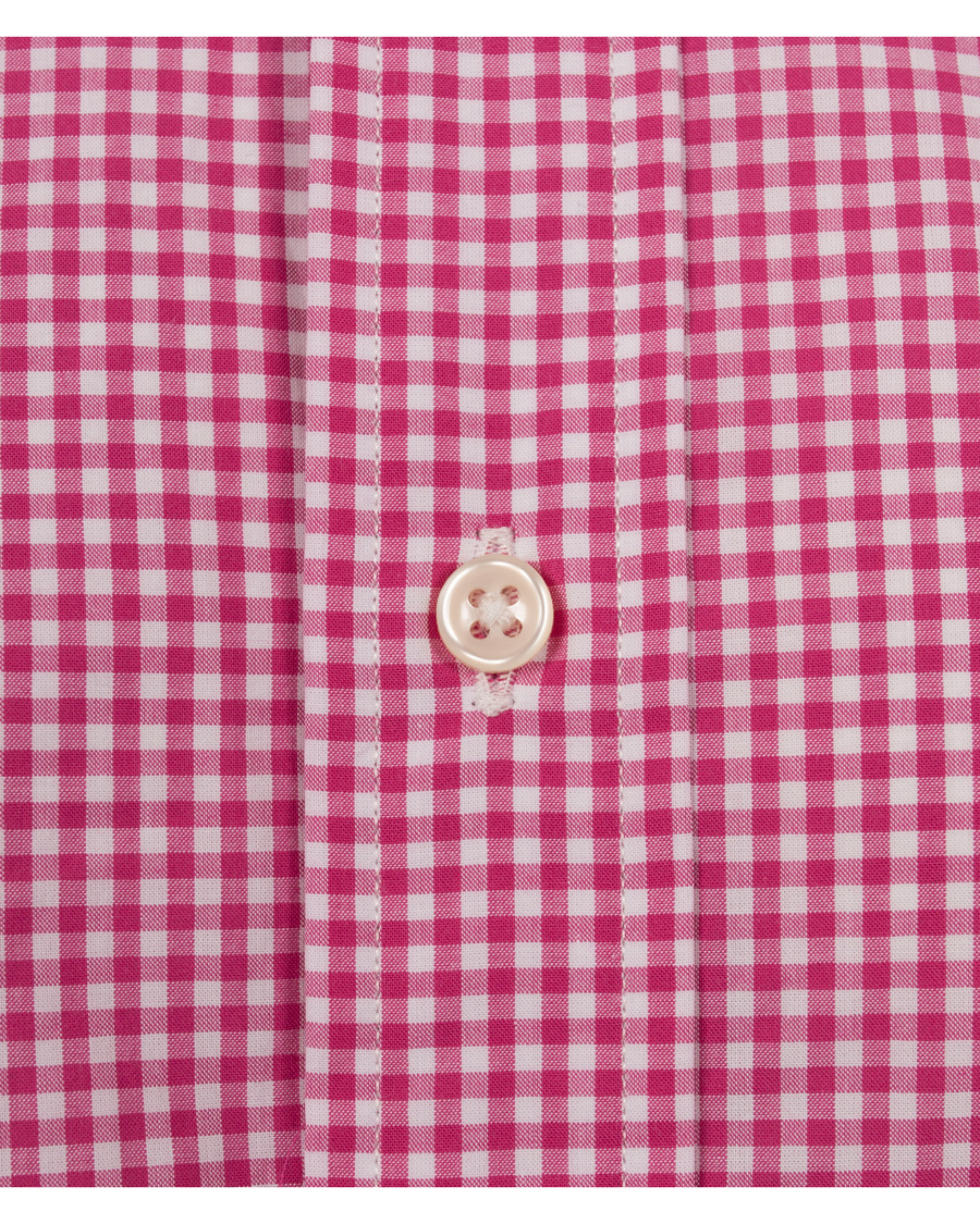 Herre | Skjorter | Polo Ralph Lauren | Slim Fit Poplin Check Shirt Pink