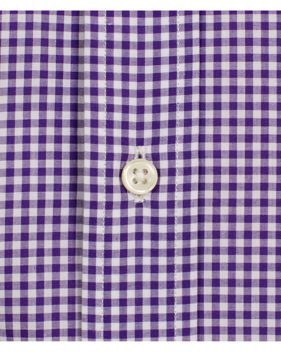 Herre | Skjorter | Polo Ralph Lauren | Slim Fit Poplin Check Shirt Purple