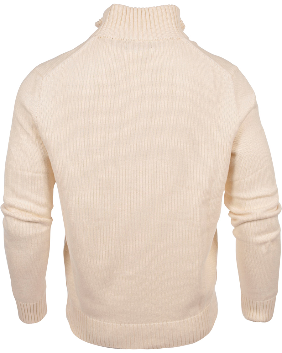 Herre | Trøjer | Polo Ralph Lauren | Cotton Half Zip Antique Cream
