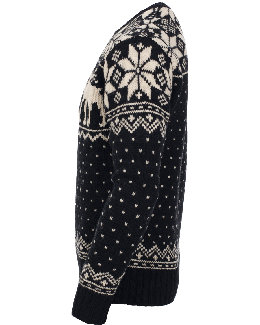 Herre | Trøjer | Polo Ralph Lauren | Reindeer Sweater Black