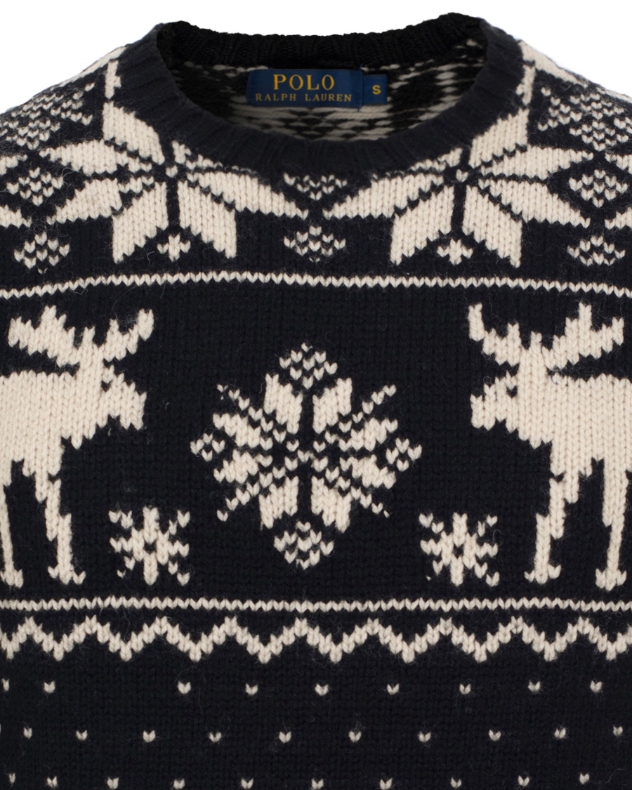 Herre | Trøjer | Polo Ralph Lauren | Reindeer Sweater Black