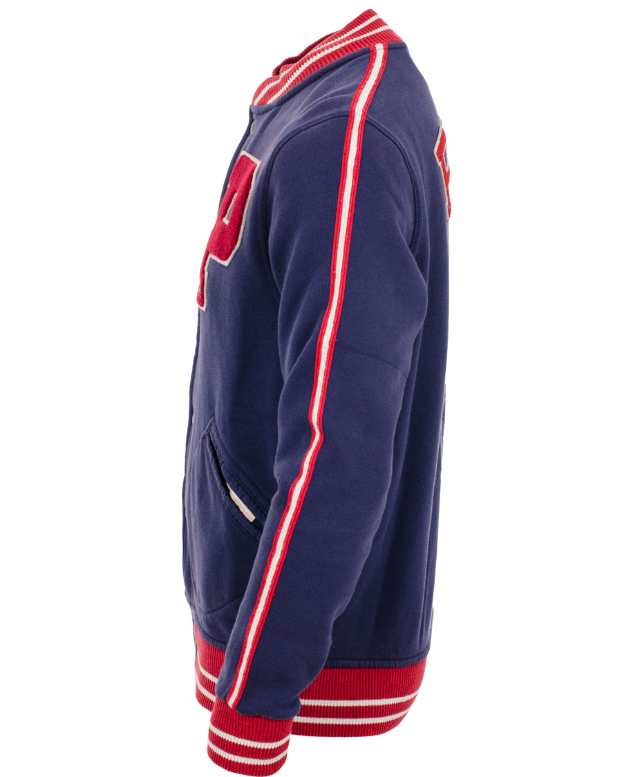 Herre | Trøjer | Polo Ralph Lauren | USA Baseball Jacket Blue Mood