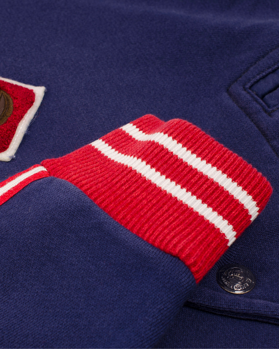 Herre | Trøjer | Polo Ralph Lauren | USA Baseball Jacket Blue Mood