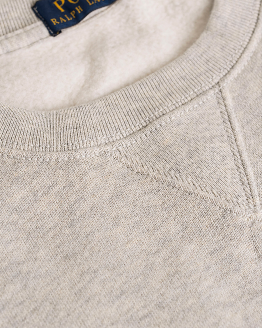 Herre | Trøjer | Polo Ralph Lauren | Crew Neck Sweatshirt Light Grey Heather