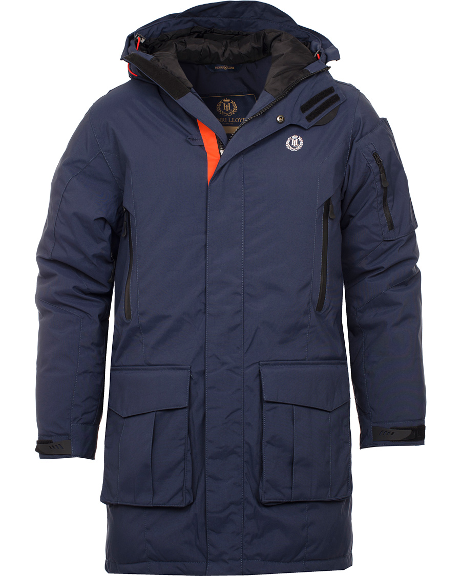 Herre | Jakker | Henri-Lloyd | Henri Lloyd Solent Heavy Down Parka Navy