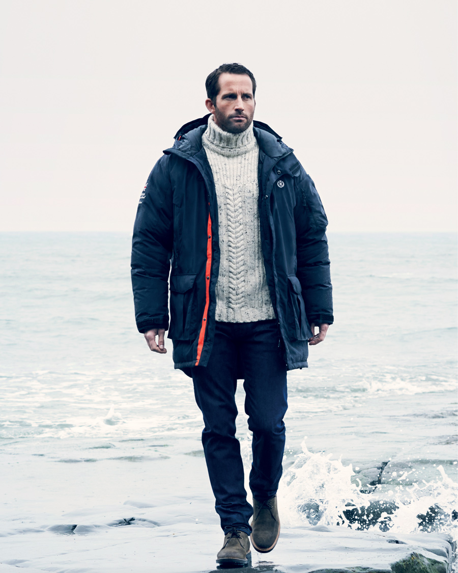 Herre | Jakker | Henri-Lloyd | Henri Lloyd Solent Heavy Down Parka Navy