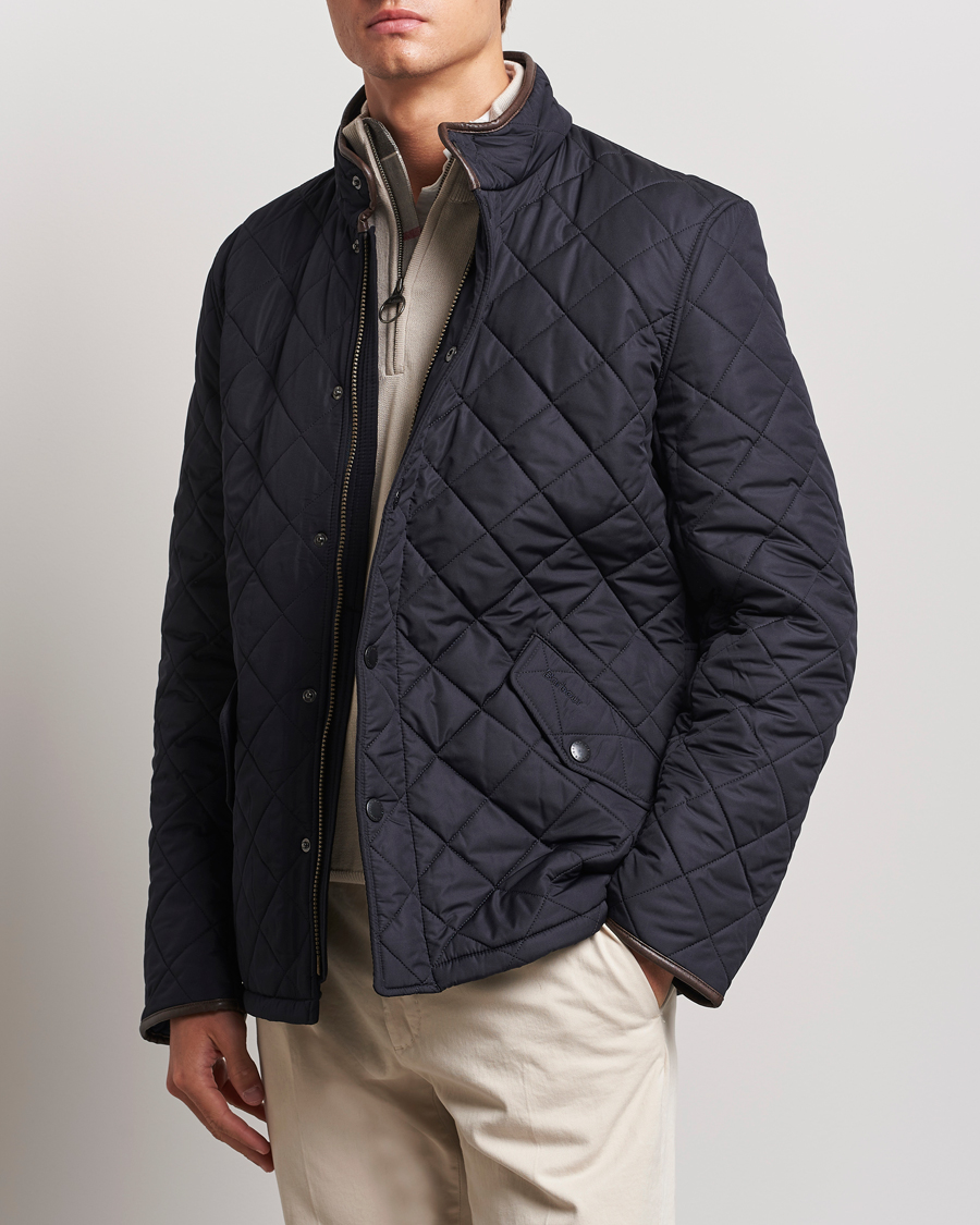 Herre | Forårsjakker | Barbour Lifestyle | Powell Quilted Jacket Navy