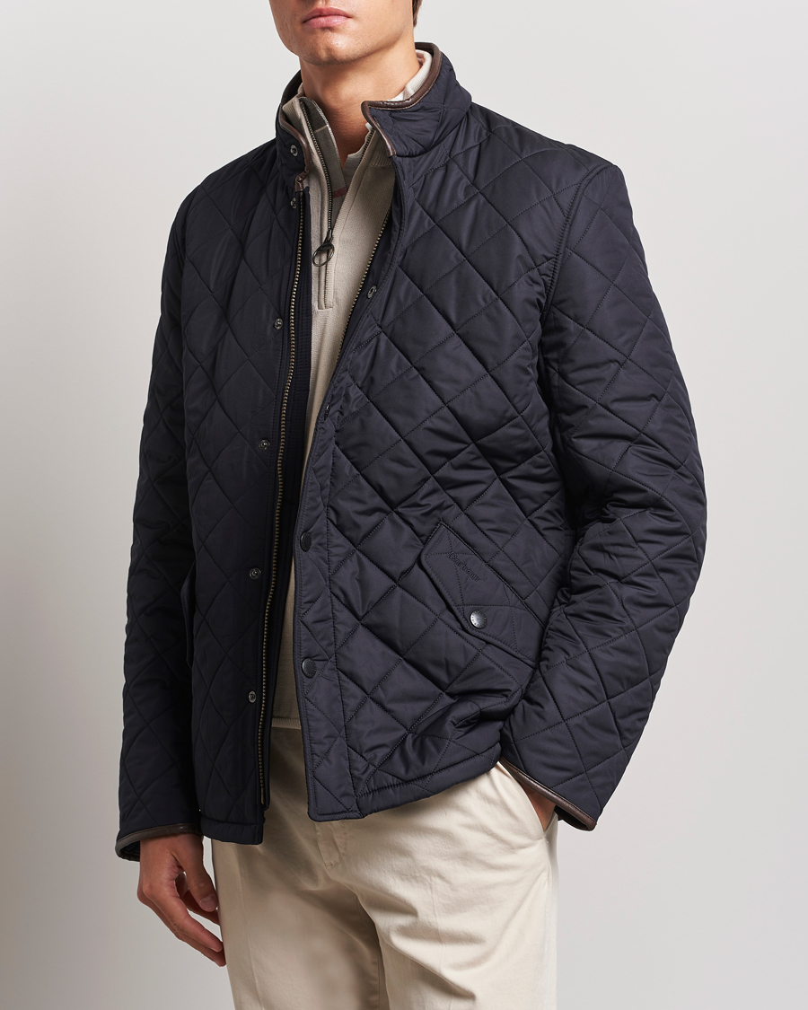 Herre | Klassiske jakker | Barbour Lifestyle | Powell Quilted Jacket Navy