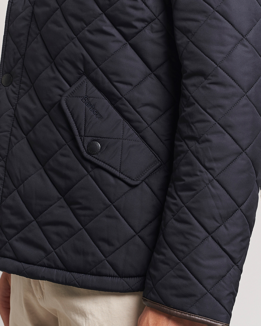 Herre | Jakker | Barbour Lifestyle | Powell Quilted Jacket Navy