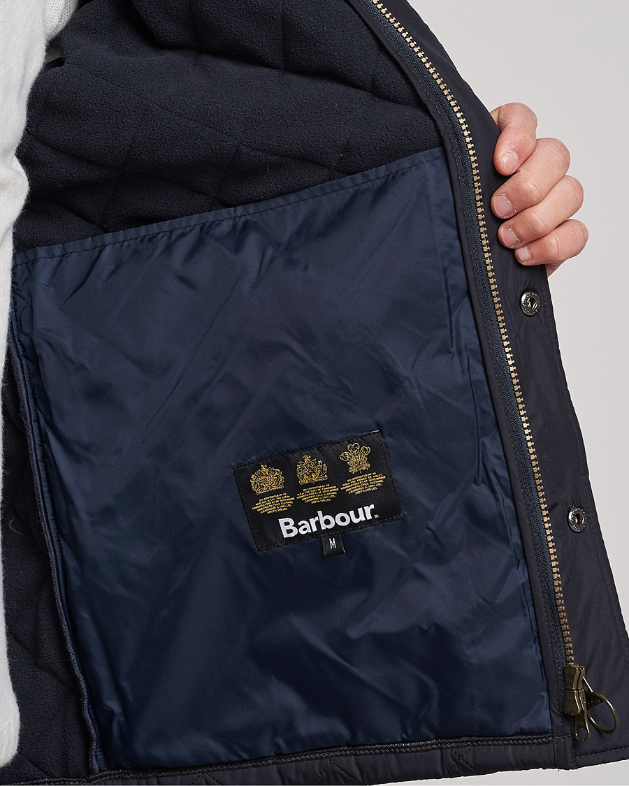 Herre | Jakker | Barbour Lifestyle | Powell Quilted Jacket Navy