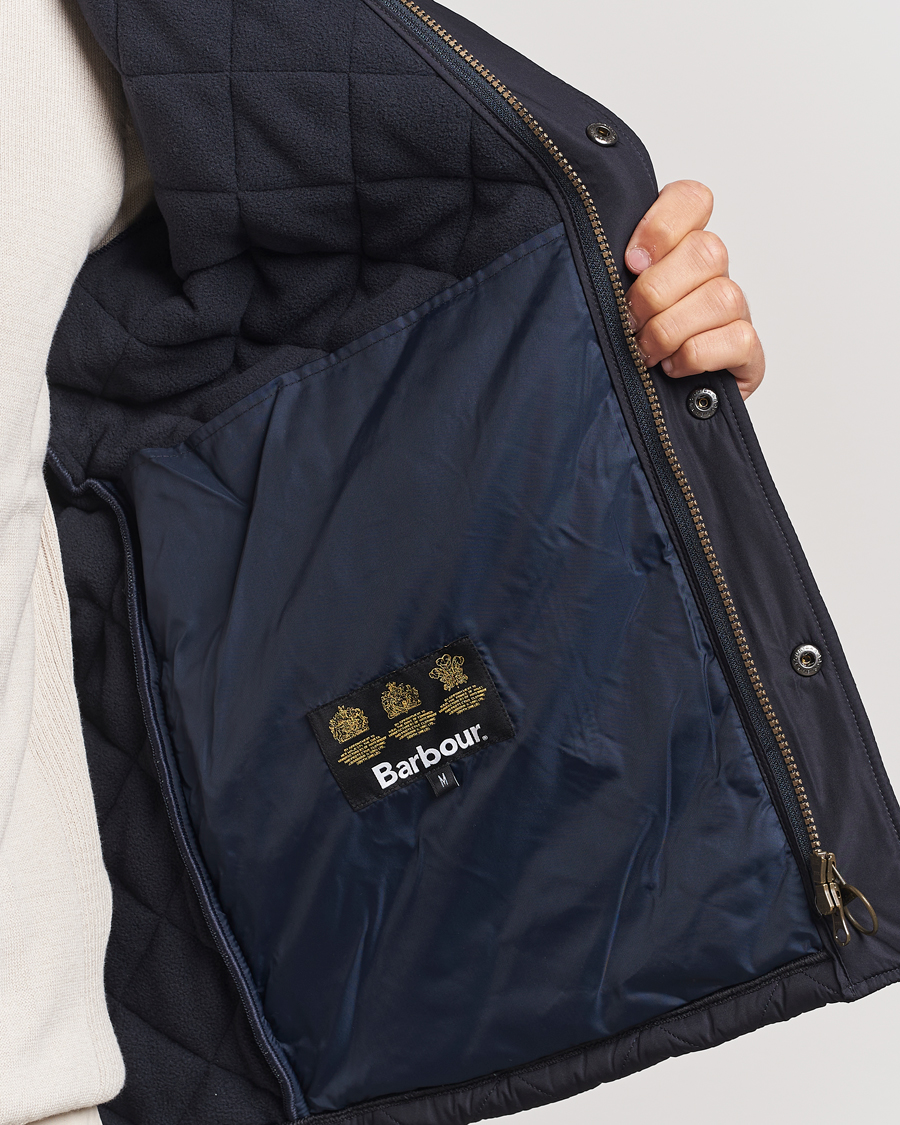 Herre | Jakker | Barbour Lifestyle | Powell Quilted Jacket Navy