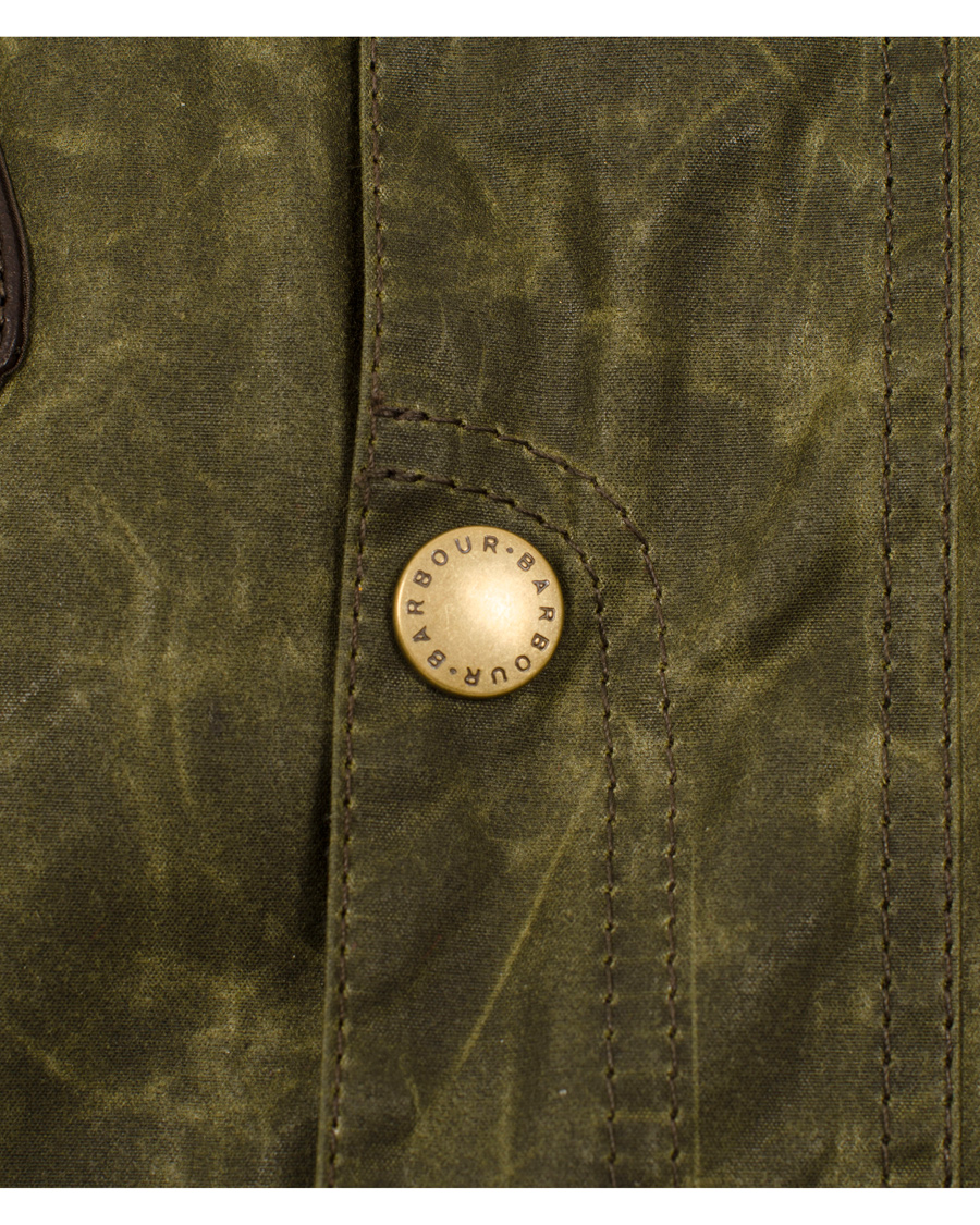 Herre | Jakker | Barbour Heritage | Dept B Beacon Ware Waxed Jacket Olive
