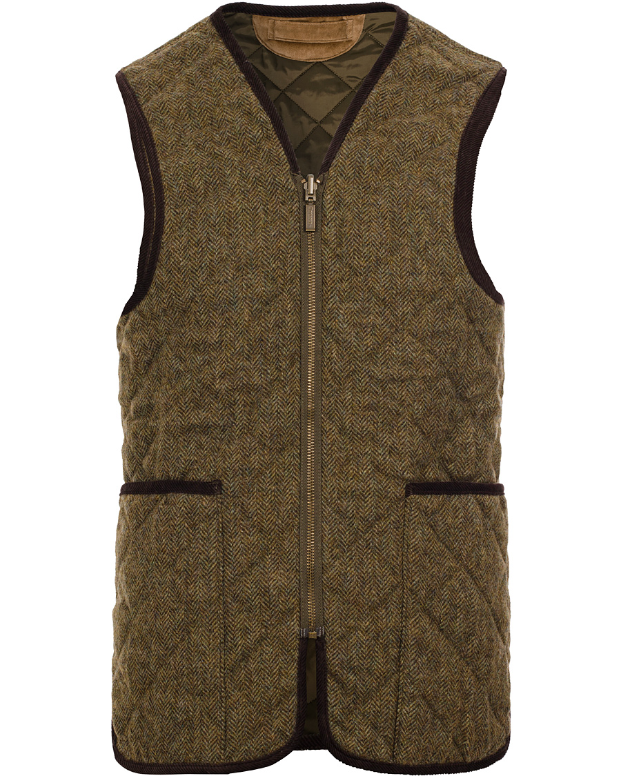 Herre | Jakker | Barbour Lifestyle | Haddon Tweed Vest Olive