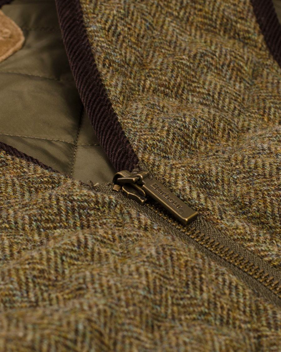 Herre | Jakker | Barbour Lifestyle | Haddon Tweed Vest Olive