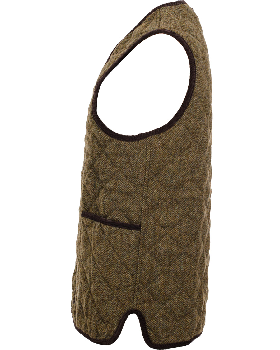 Herre | Jakker | Barbour Lifestyle | Haddon Tweed Vest Olive