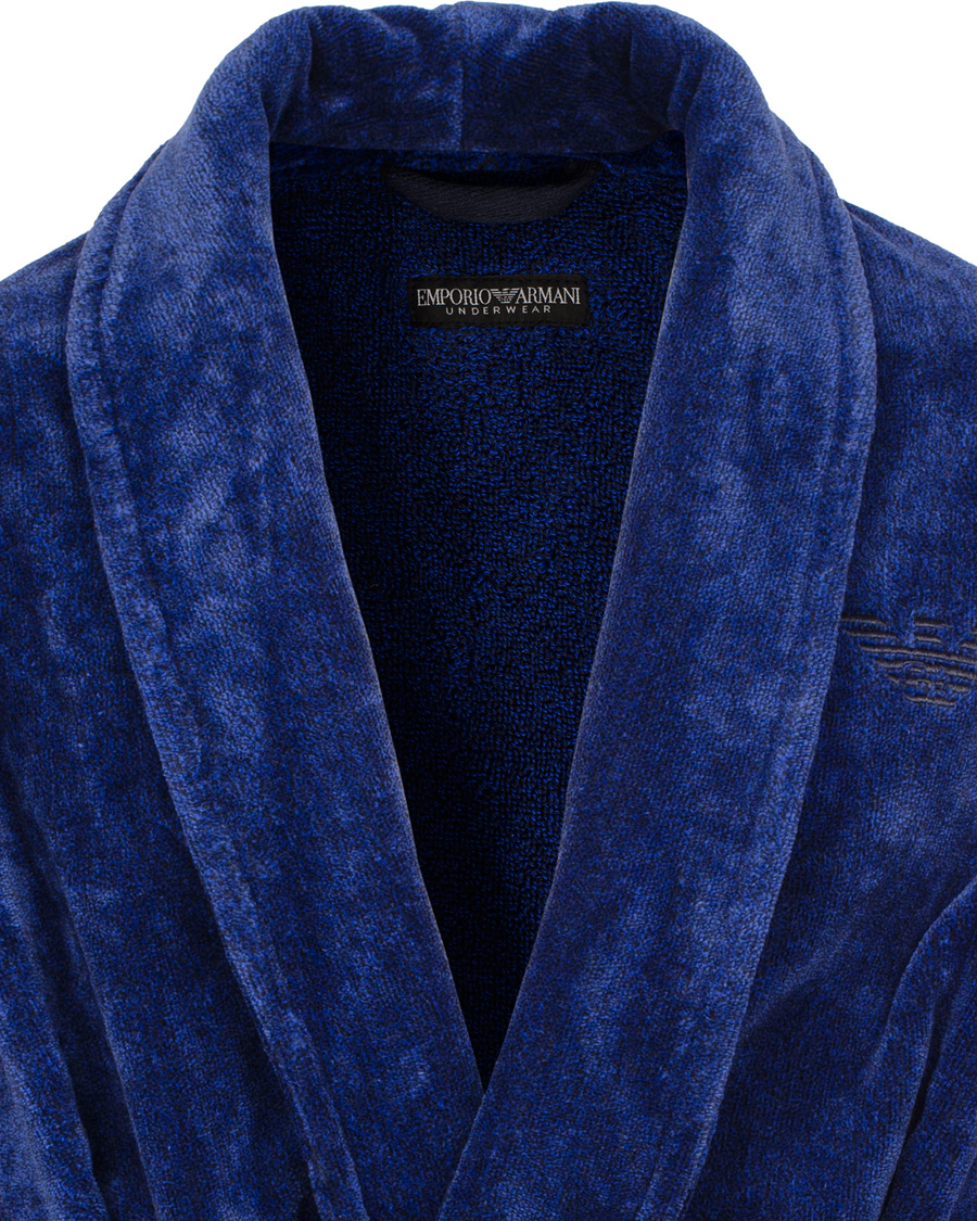 Herre | Undertøj | Emporio Armani | Bathrobe Marine Melange