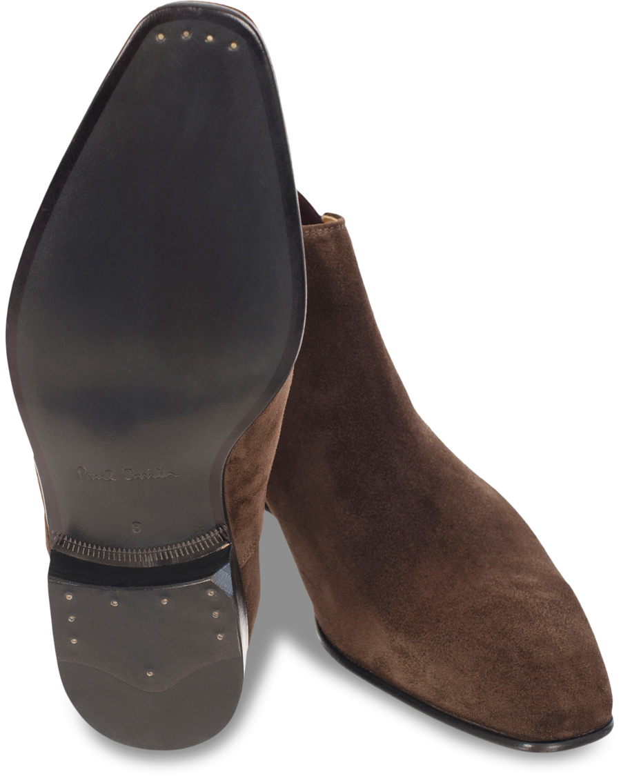 Herre | Paul Smith Shoe Falconer Chelsea Boot Brown Suede | Paul Smith Shoe | Falconer Chelsea Boot Brown Suede