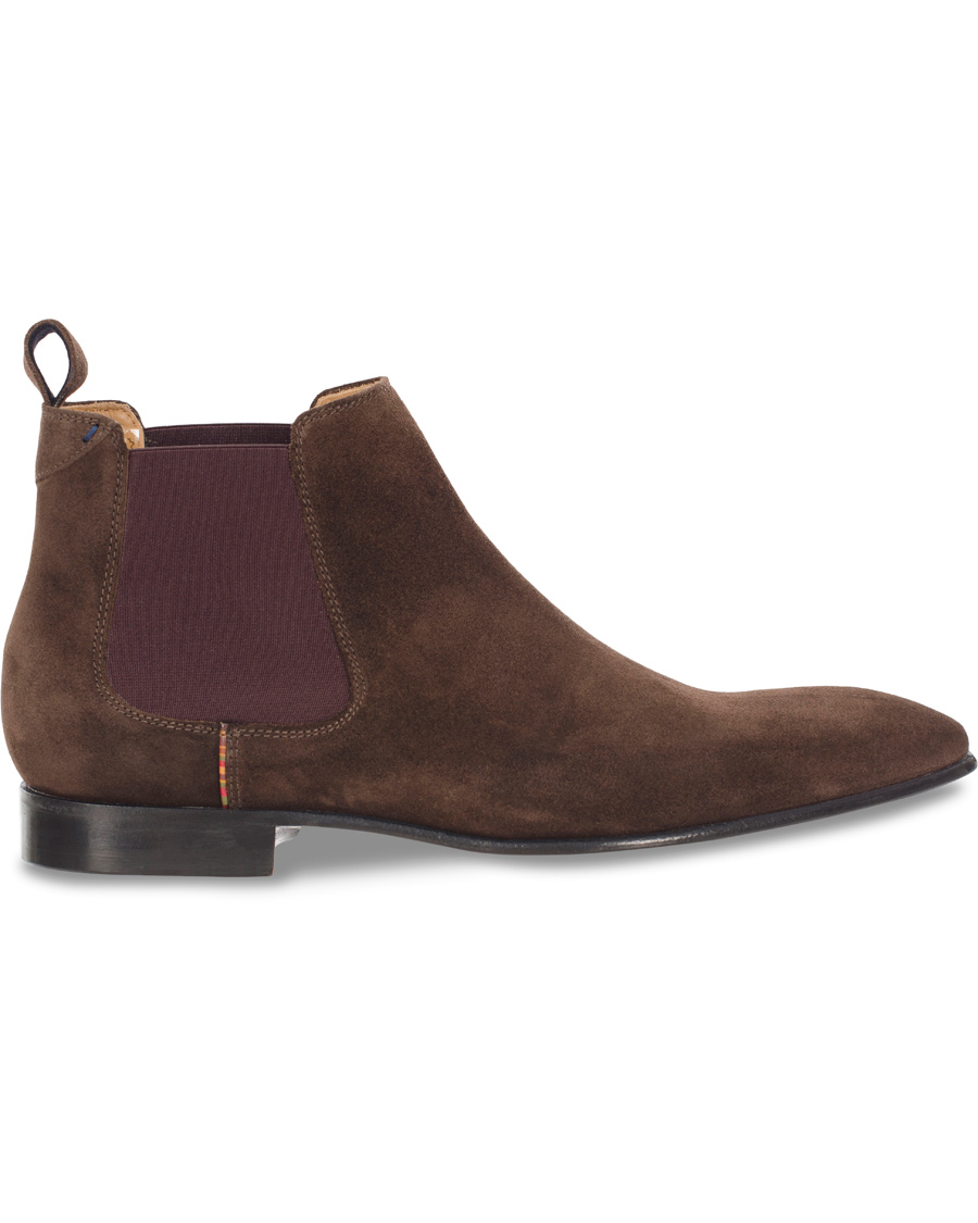 Herre | Paul Smith Shoe Falconer Chelsea Boot Brown Suede | Paul Smith Shoe | Falconer Chelsea Boot Brown Suede