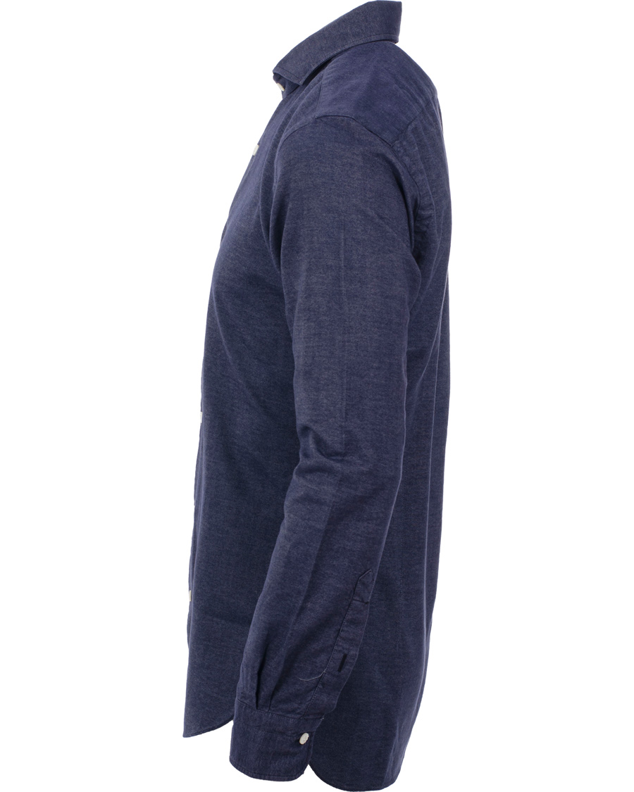 Herre | Skjorter | Barba Napoli | Dandylife Slim Fit Shirt Casual Blue