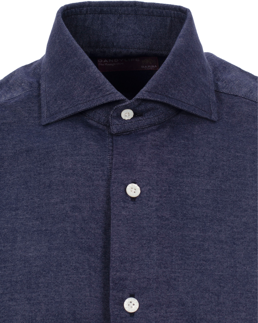 Herre | Skjorter | Barba Napoli | Dandylife Slim Fit Shirt Casual Blue