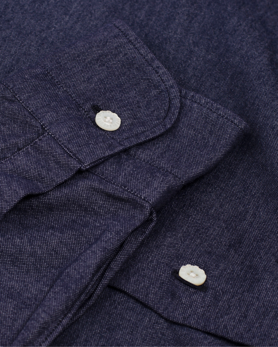 Herre | Skjorter | Barba Napoli | Dandylife Slim Fit Shirt Casual Blue