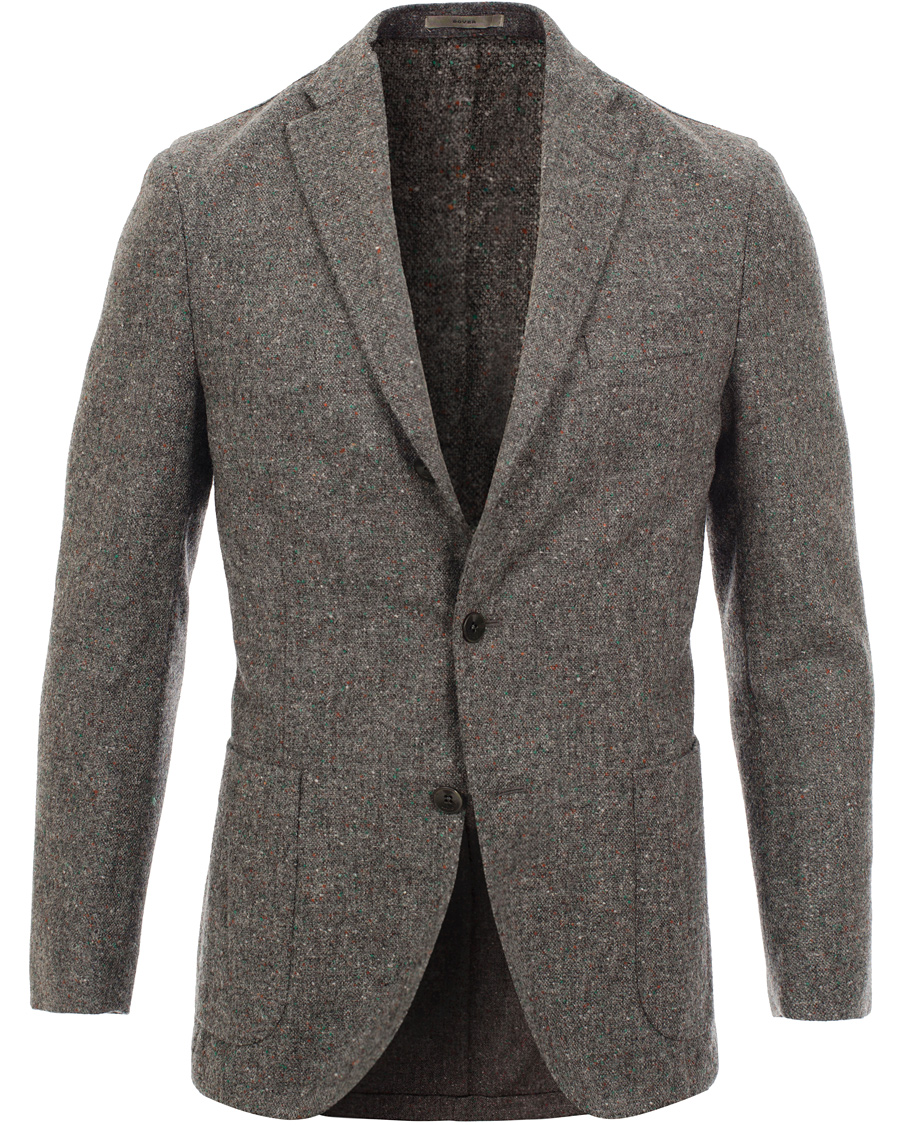 Herre | Blazere & jakker | Boglioli | Dover Patch Pocket Wool Blazer Grey
