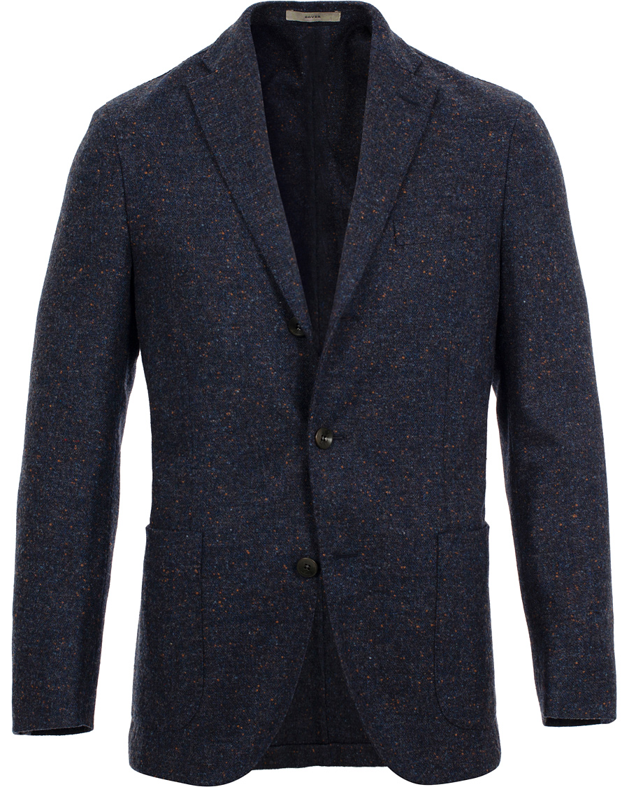 Herre | Blazere & jakker | Boglioli | Dover Patch Pocket Wool Blazer Blue