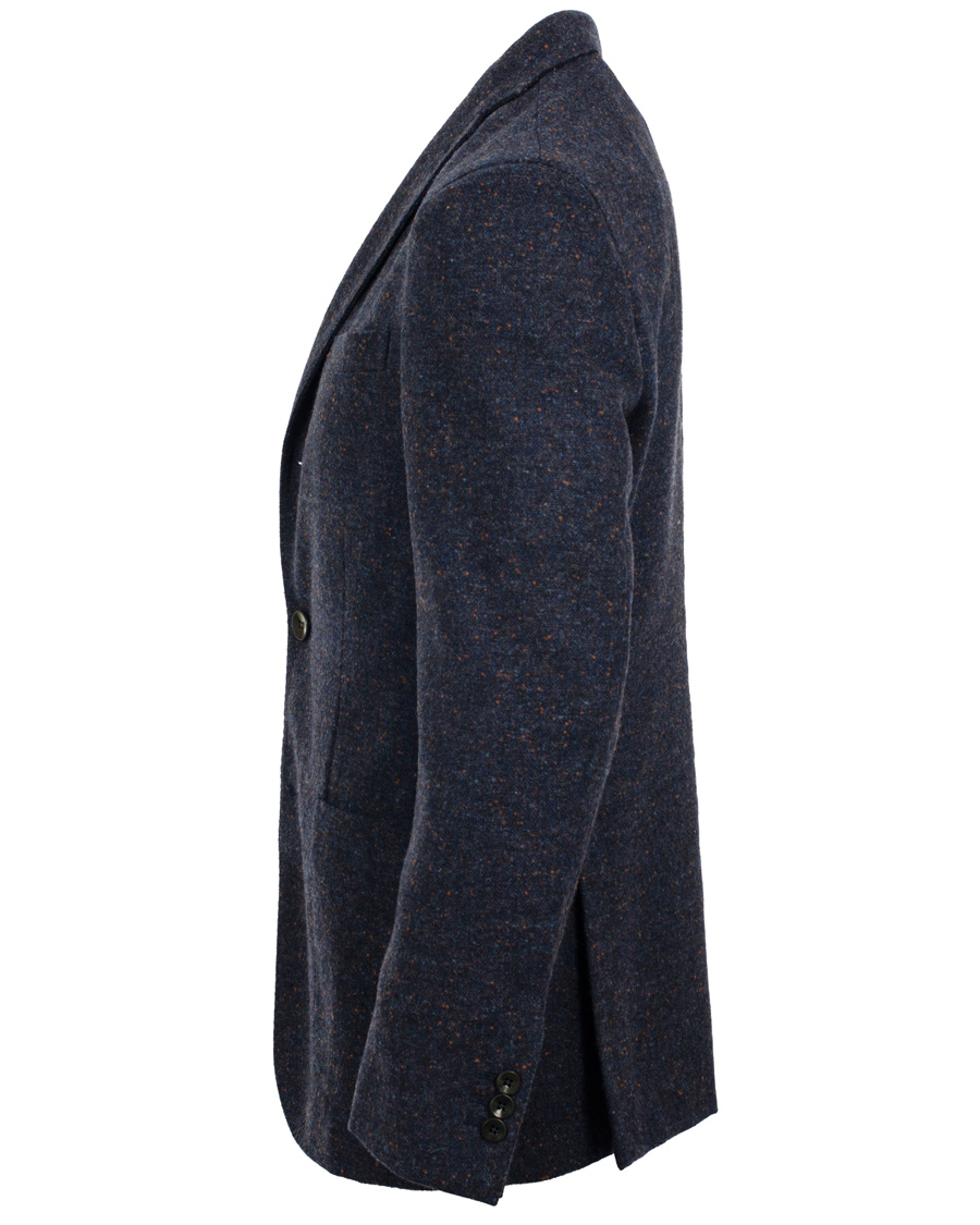 Herre | Blazere & jakker | Boglioli | Dover Patch Pocket Wool Blazer Blue