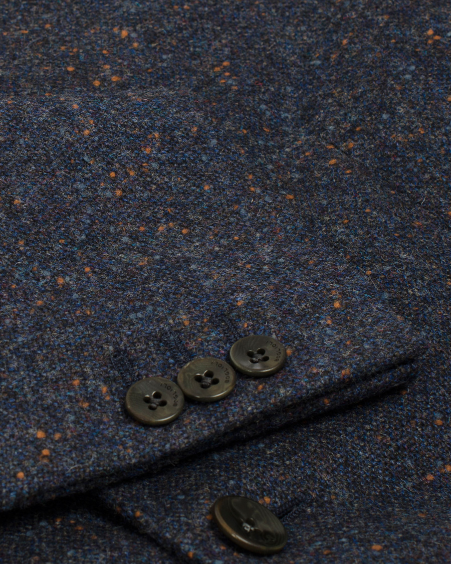 Herre | Blazere & jakker | Boglioli | Dover Patch Pocket Wool Blazer Blue