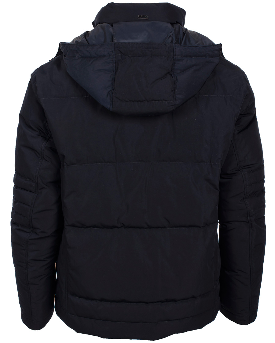 Herre | Jakker | BOSS BLACK | BOSS Dery 2 Down Jacket Dark Blue