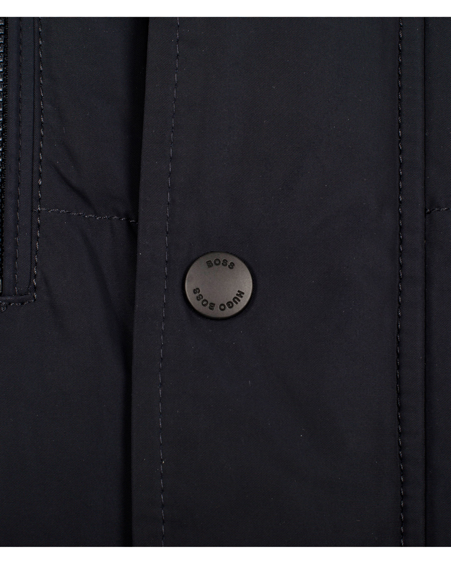 Herre | Jakker | BOSS BLACK | BOSS Dery 2 Down Jacket Dark Blue