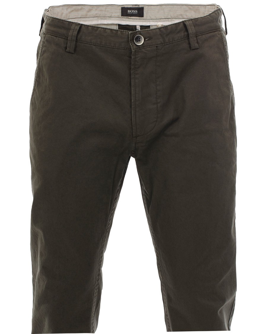 Herre | Bukser | BOSS BLACK | BOSS Rice-1-D Chino Forest Green